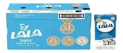 Leche Lala Light 1 Lt 12pz