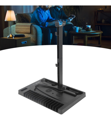 Imagen 9 de 10 de Para Ps5 Ventilador De Refrigeración De Soporte Vertical Pro
