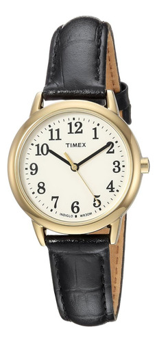 Reloj Timex Easy Reader Para Mujer De 30 Mm, Caja En Tono Do