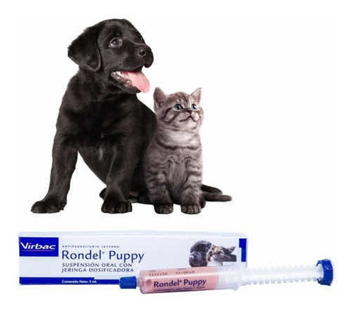 Desparasitante Cachorros Rondel Puppy 2ml Perros Y Gatos