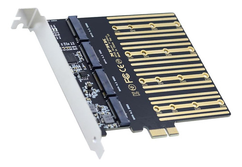 Nfhk Cuatro Sata Ngff Clave B+m Ssd A Pci-e 1 Adaptador De C