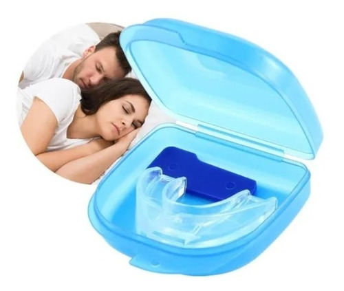 Imagen 1 de 5 de Protector Bucal Antironquido Cuidado Dientes + Estuche Bola8