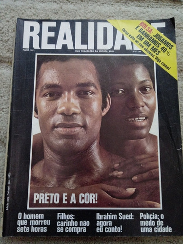 Revista Realidade Nº 64 -de 1971 . Politica Prop. Sumario
