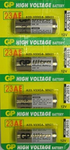 4 Baterías Alcalinas Gp 23ae 12v