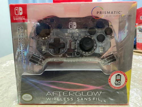 Control Inalámbrico Nintendo Switch Deluxe Afterglow (Usado)