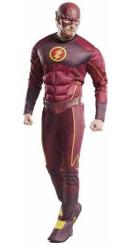 Disfraz Para Adulto Flash Para Halloween Talla Única