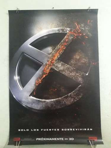 Set De 3 Posters Originales De Cine X-men Apocalipsis