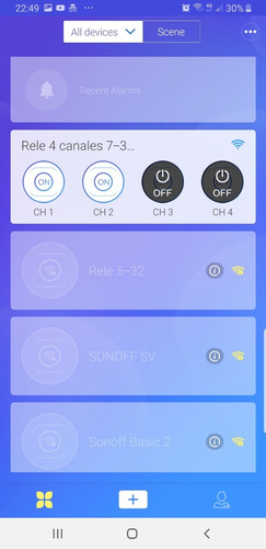 Imagen 10 de 10 de Smart Rele Wifi+rf Ewelink 4 Canales Na/nc 5vdc/7-32v Ac/dc