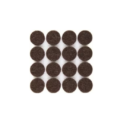 Topetina Suprabond De Fieltro Marrón Circular 30mm