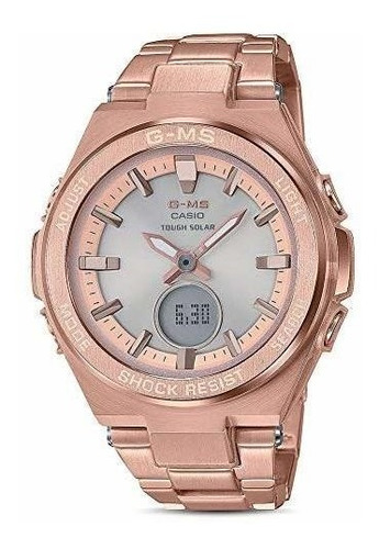 Reloj Para Mujer Casio Babyg Gms Rosetone Msgs200dg4a