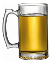 Comprar Set X2 Unidades Chopp Jarro Vidrio 500 Ml Cerveza Bebidas