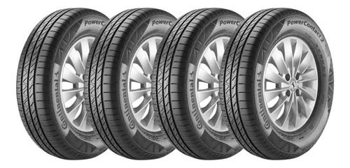 Kit 4 Pneus Continental Aro 14 175/70r14 Powercontact 2 84t