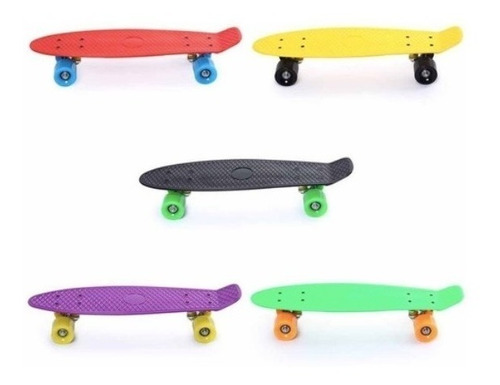 Patinetas Skate Para Niños/as Y Adultos De Colores