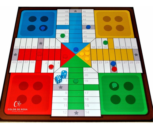 Parchis Juego De Mesa