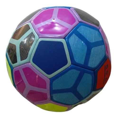 Pelota Futbol Oficial 5 Grass Loza Colorido Balon Deportivo 