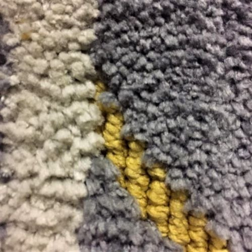 Tapete Para Sala Estampado Cafe Camello Gris 1.20x1.60mt