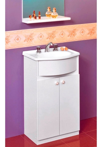 Imagen 5 de 10 de Mueble Amube Roma Vanitory 50 Cm Bacha Acrilico Envio Gratis