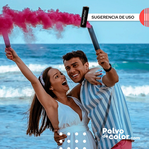 Duosmoke Gender Reveal- Humo De Color 1 Escape- Polvodecolor
