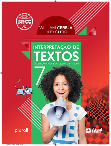 Interpretação de textos - 7º ano, de Cereja, William. Editora Somos Sistema de Ensino, capa mole em português, 2021