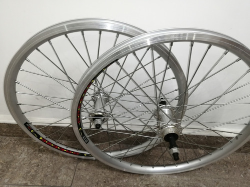 Rines Bmx Aluminio Aerodinámico 24x36h Bicicleta (par). C36