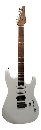 Guitarra Eléctrica Soloking Ms1 Custom 24 Hss White Matte