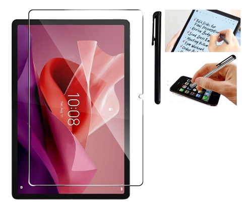 Mica De Vidrio + Lapiz Para Lenovo Yoga Tab Plus 12.7 2025