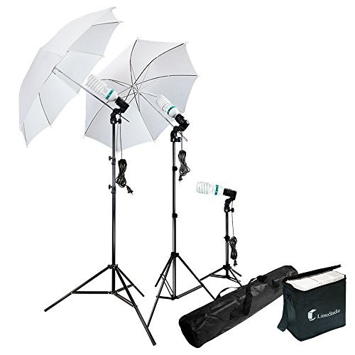 Fotografía Photo Portrait Studio 600w Day Light Umbrella Kit