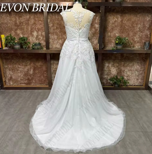 Vestido De Noiva Plus Size Alicces Luxurs Elegance Com Véu