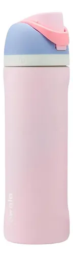 Water Bottle Borraccia Owala FreeSip 24 Oz Blossom Bunny - Nuova, Con Beccuccio E Cannuccia, Colore Rosa Borraccia Per Acqua Ispirata A Coniglietto