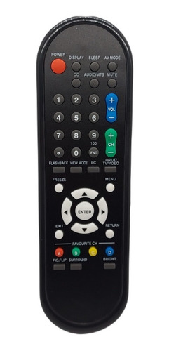 Control Remoto Sharp Lcd, Led, Plasma. Alternativo Con Pilas