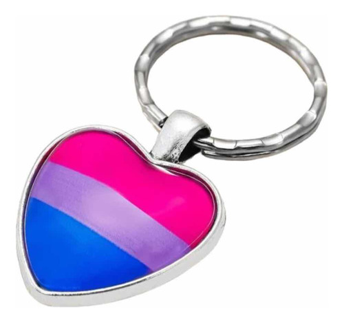 1 Llavero Pequeño Orgullo Bisexual Lgbt