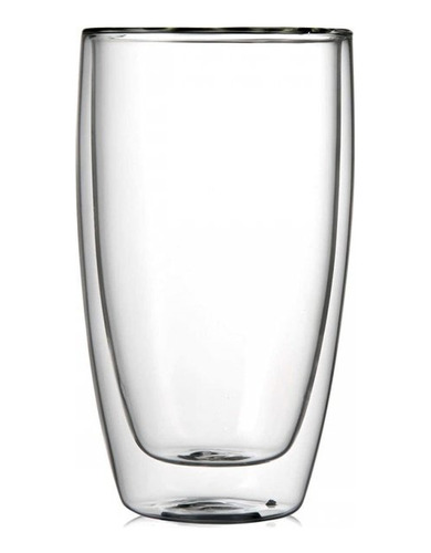 Vaso Doble Vidrio Borosilicato 450 Ml Frio Calor