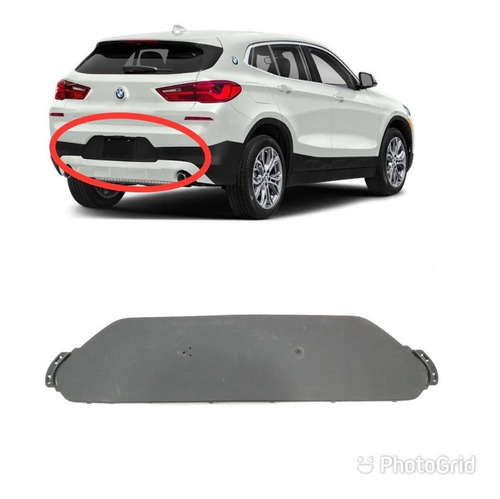 Suporte Placa Traseiro Bmw X2 F39 2018 2019 2020 Original