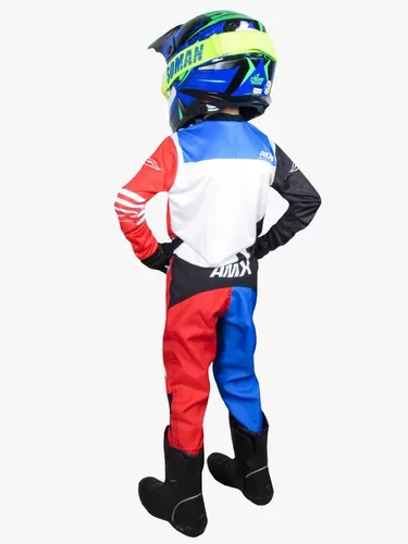 Roupa Bebê Motocross Trilha Motos