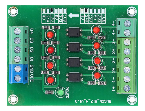 Aislamiento Optoacoplador Modulo Convertidor Señal Nivel 4 V