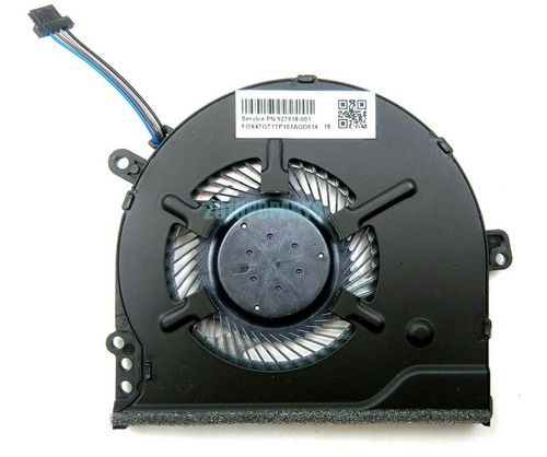 Imagen 3 de 3 de Fan Cooler Ventilador Hp 15-cc Tpn-q191 Original 927918-001