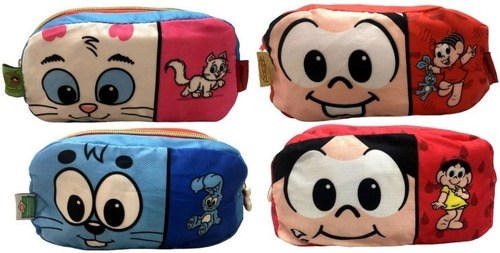 Estojo Escolar Infantil Duplo Mônica E Magali Original
