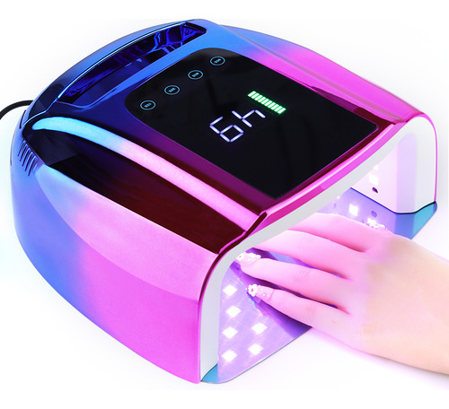 Lámpara Led Uv Recargable Para Uñas, 42 Led, Secado De Esmal