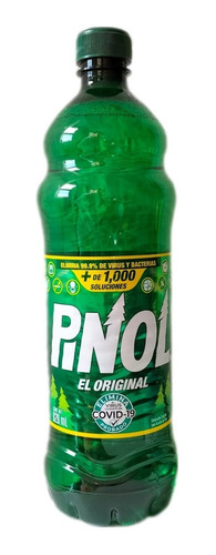 Caja De Limpiador Pinol Regular Con 12 Botellas De 828 Ml.