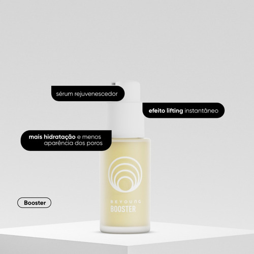 Sérum Beyoung Booster Matte, efecto Cenicienta, aclara la piel. Tiempo de aplicación: día/noche, tipo de piel normal