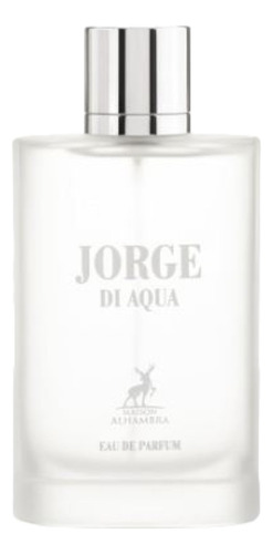 Jorge Di Aqua By Maison Alhambra Lattafa 100ml Eau De Parfum