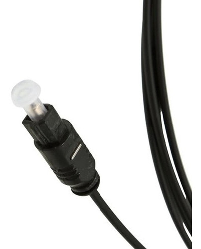 Cable De Audio Digital Optico Toslink De 10 Metros Negro