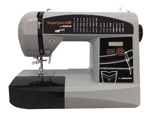 Maquina De Coser Jaguar Superjeans 40 + Tijera + 6 Hilos