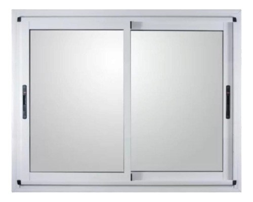 Ventana Modena Con Guia Para Persiana Y Dvh 100x50 Blanco