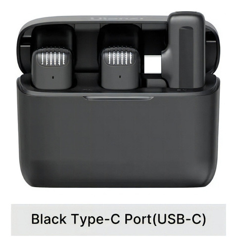 . Ulanzi J12 Micrófono Lavalier Inalámbrico Smartphone Usb