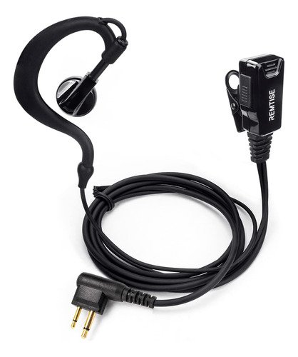 Auricular De Un Solo Cable Con Micrófono Para Motorola Walki