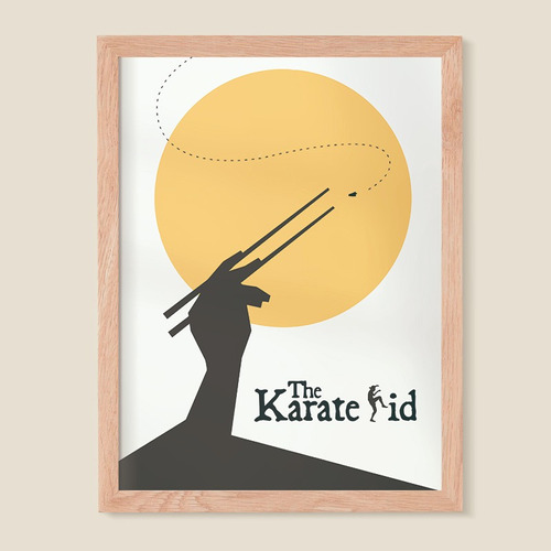 Cuadro Con Marco Karate Kid 01 - Frametastic!