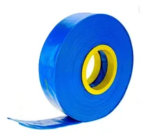 Comprar Manguera Plana 2 Pulgadas 4 Bar 100 Metros Riego Motobomba Color azul riego
