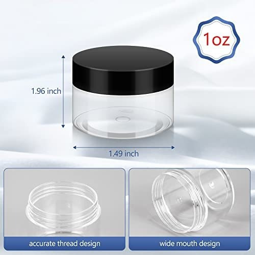 20pcs 30ml Tarros De Plástico Con Tapa Envases Cosméticos