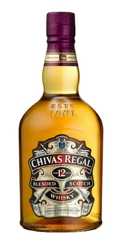 Whisky Chivas Regal 12 Años X 1000 Ml